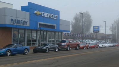 Corvettes and Coffee at Purifoy Chevrolet