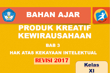 Modul Produk Kreatif Dan Kewirausahaan Smk Kelas Xii Semester 1