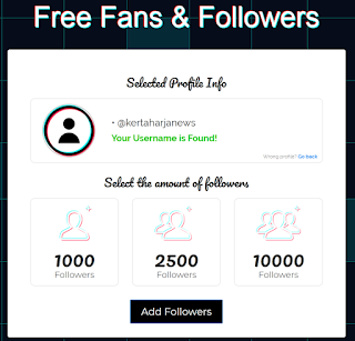 Fans fame info tiktok | Get free tiktok Fans 2020