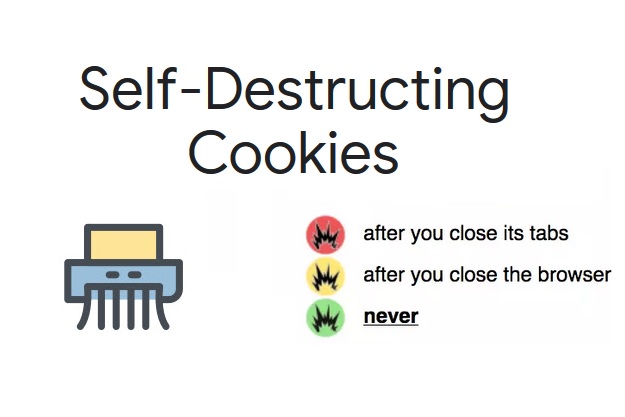 Self-Destructing Cookies - Ένα απαραίτητο πρόσθετο για όλους τους browsers