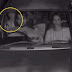 Una cámara de tráfico captó una extraña entidad detrás del conductor del coche