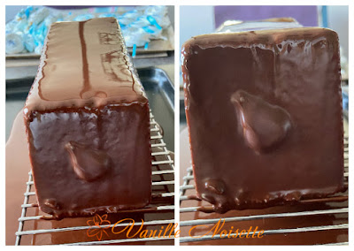 CAKE VANILLE INSERT GANACHE CHOCOLAT