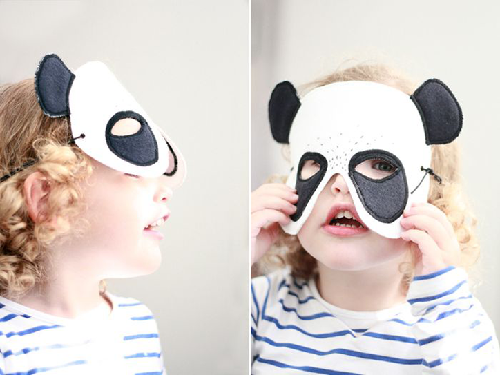 Party Animal bookhoucraftprojects panda mask