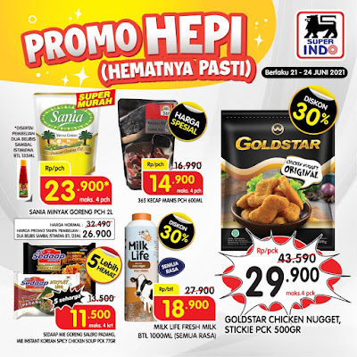 Katalog Promo SUPERINDO Terbaru periode 21 - 24 Juni 2021