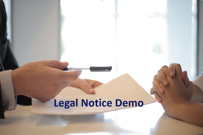 Legal Notice, Demo