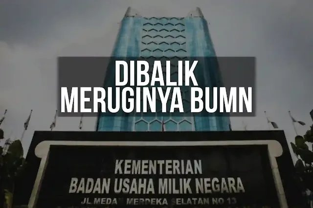 Erick Thohir pun mengungkapkan kerugian yang dialami BUMN ini salah satunya adalah karena terdampak Covid-19. "Namun, suka tidak suka pada 2019 dan 2020 semua terdampak Covid-19, kalau melihat data-data perbandingan pendapatan BUMN dibandingkan dengan tahun-tahun sebelumnya sangat merosot," ucapnya dalam wawancara dengan tempo pada Kamis, 29 April 2021.