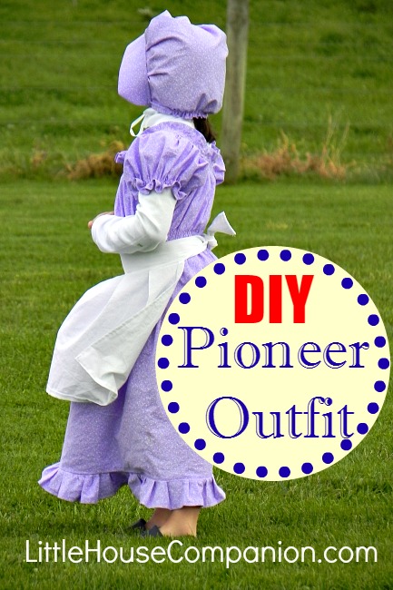 DIY Pioneer Dress, Bonnet, and Apron - The Laura Ingalls Wilder