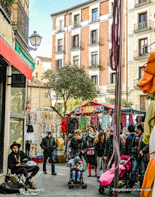 Feira do Rastro em Madri