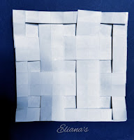 teselación square origami