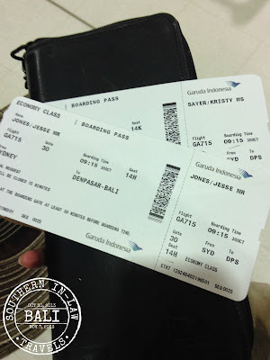 Garuda Indonesia Ecomony Sydney to Bali Review