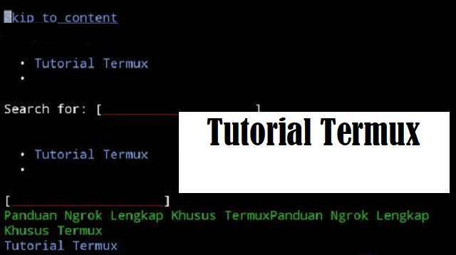 Tutorial Termux