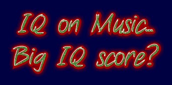 IQ and music
