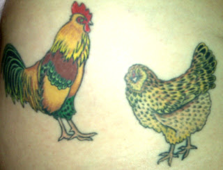 Chicken Tattoo Design Body