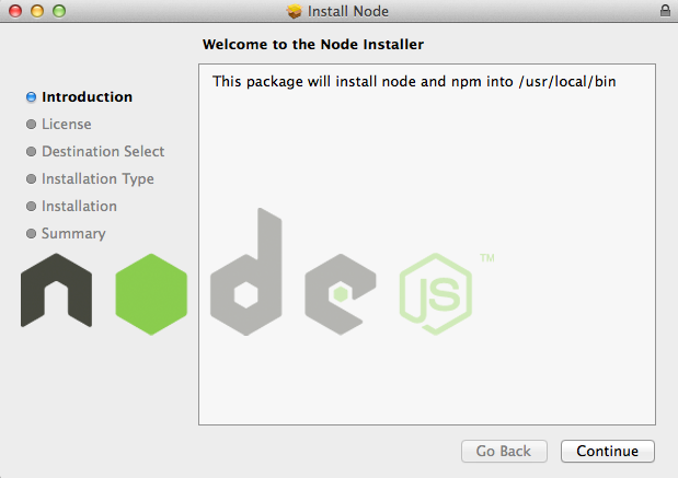 Install Nodejs