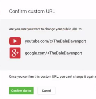 confirm custom url