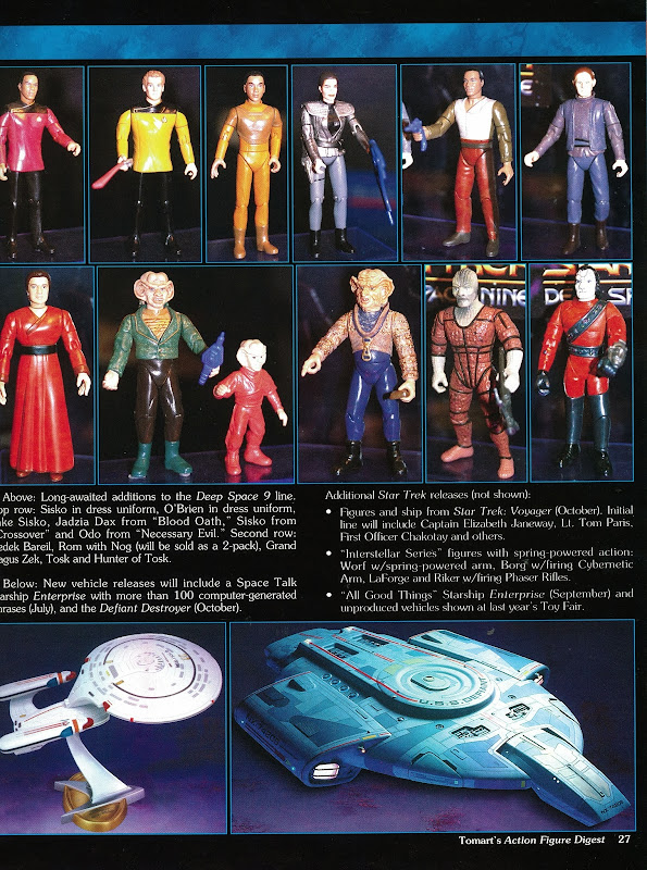 Star Trek Playmates Action Figure Unreleased