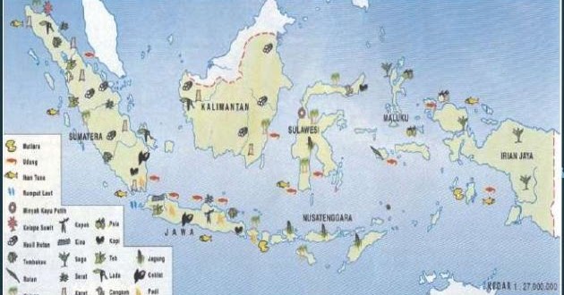 Peta Persebaran Flora Di Indonesia beserta Penjelasannya 