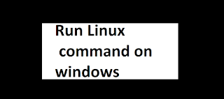 Windows subsystem for Linux