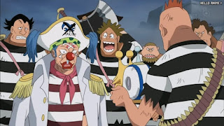 ワンピースアニメ 頂上戦争編 482話 バギー BUGGY | ONE PIECE Episode 482