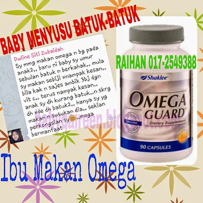 Testimoni Omega Guard Melegakan Batuk Bayi