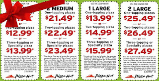 Free Printable Pizza Hut Coupons