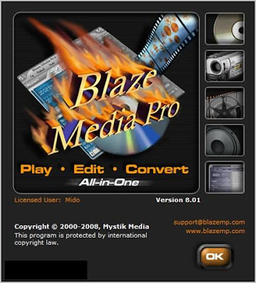 Download Free Gratis plus Srial Keygen Blaze Media Pro 8.0