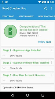 Root Checker from Google Play