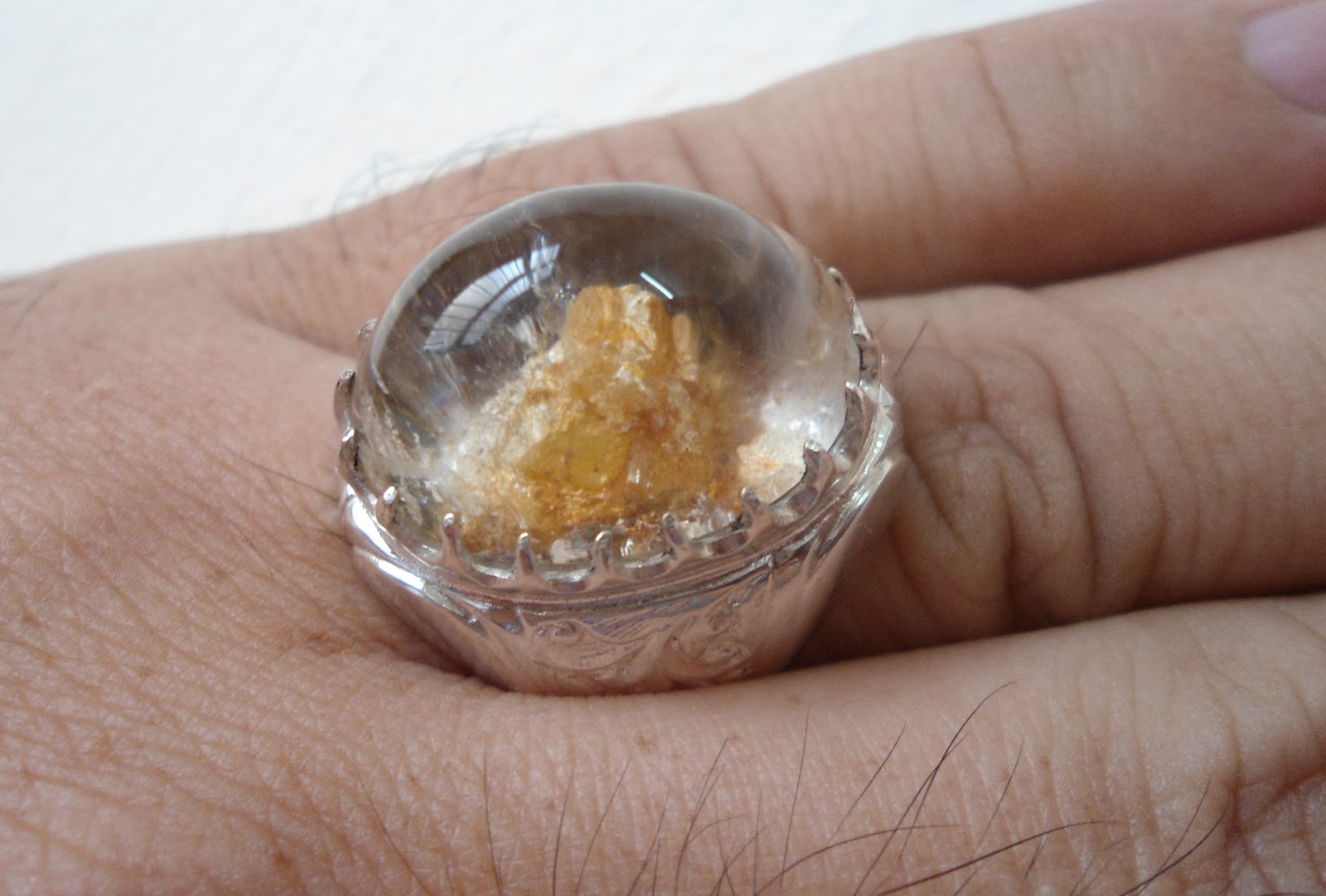 JAUHARI PERMATA: CINCIN BATU BUKIT - BATU KUNING EMAS 