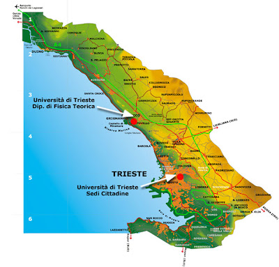 Cartina Politica della Trieste