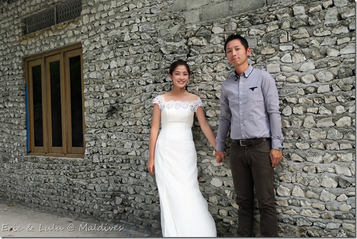 馬爾地夫腳架婚紗 (2)
