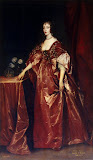 Portrait of Queen Henrietta-Maria by Anthony van Dyck - Portrait Paintings from Hermitage Museum