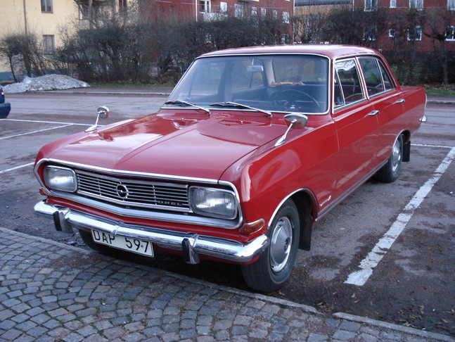 Min 1966 Opel Rekord B Har g tt 127 000 km er omlakkert men ellers 