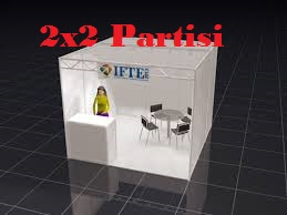 PARTISI PAMERAN STANDAR 2X2