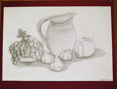 Make It a Wonderful Life Art Club Pencil Sketches