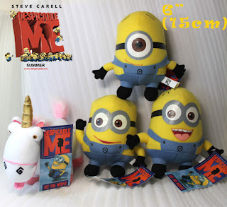 Despicable Me Minion Figure Toy Cute Movie Character Stuffed Animal Teddy Doll