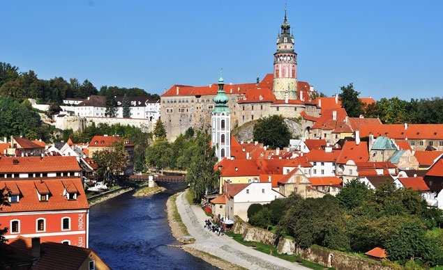 Desa Cesky Krumlov, Republik Ceko