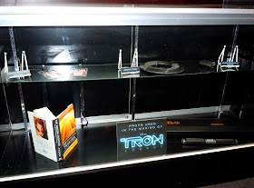 Tron Legacy movie prop display
