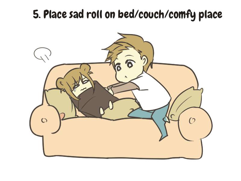 How To Care For A Sad Person (Comic)