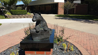 Ocelot statue, Schoolcraft College