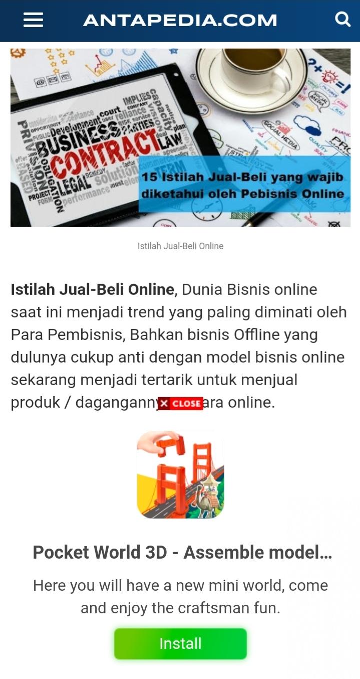 Cara Bikin Website Iklan