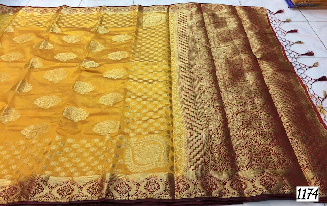 Pure organsa silk saree