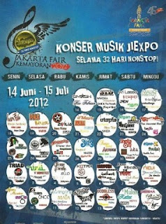 260 Band Siap Meriahkan JIExpo Musik