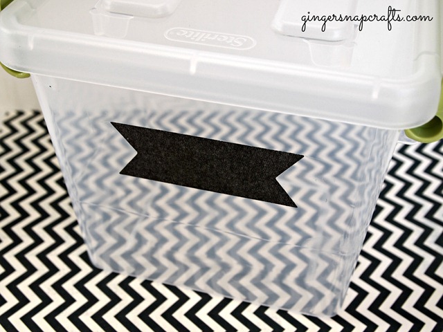 craft organization in a small space
