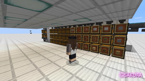 マイクラ 省スペース型の壊れないアイテム自動仕分け機を紹介 マイクラ 省スペース型の壊れないアイテム自動仕分け機を紹介