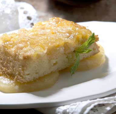 Budin de piña