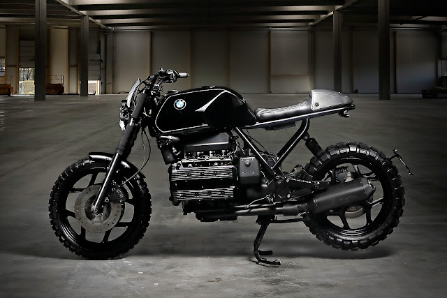 BMW K100 By Titan Motorcycles Hell Kustom