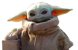 baby Yoda png transparent