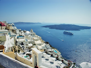 Santorini, Thira, Kaldera, Caldera