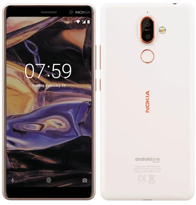 Nokia 7 plus White/Copper