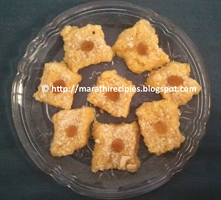 Paneer Sweet Corn Barfi recipe in marathi